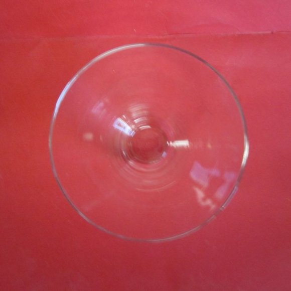 VINTAGE 90'S LIBBEY STEMLESS GLASS, CLEAR SIMPLE ELEGANCE - Picture 3 of 4